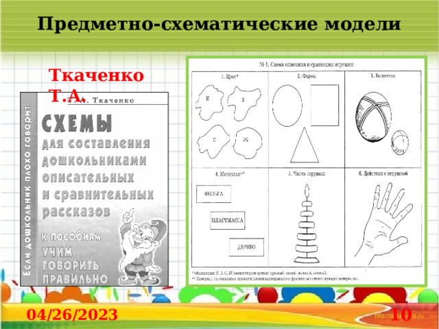 Опорные схемы т а ткаченко