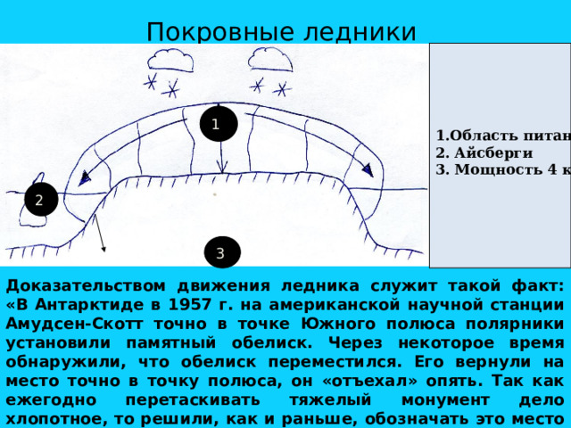 Определи какой процесс произойдет со льдом через некоторое время на картинке