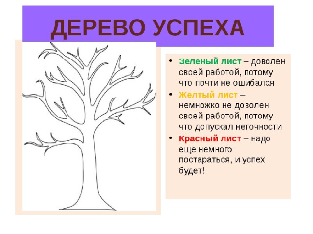 Дерево для рефлексии картинка