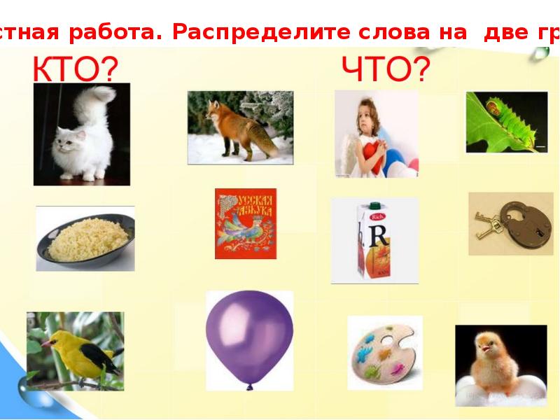 Показ реальных изображений по слову наименованию