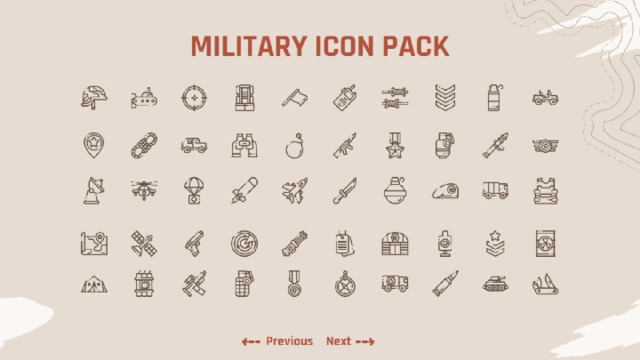 MILITARY ICON PACK 