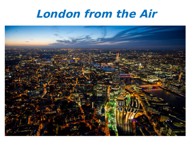 London from the Air 