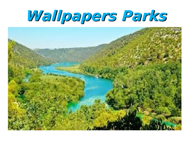 Wallpapers Parks 