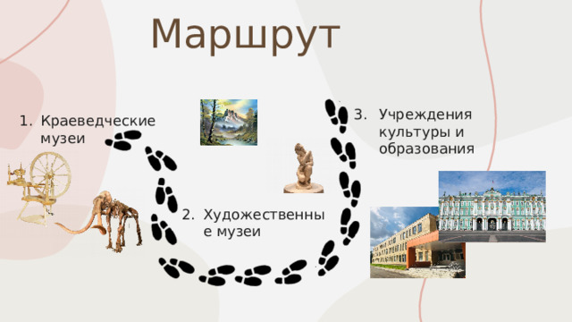 Краеведческий маршрут. Маршрут по музею. Критерии музея.