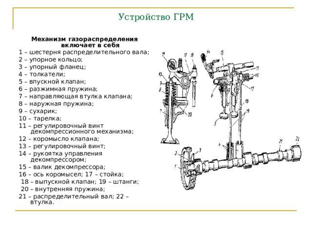 Техническое обслуживание системы управления распределением газового топлива