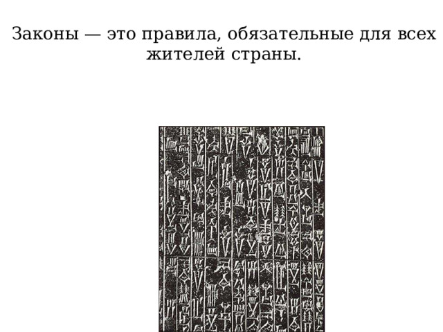 Законы — это правила, обязательные для всех жителей страны. 05/22/2023 Мерзликина Г. В. 