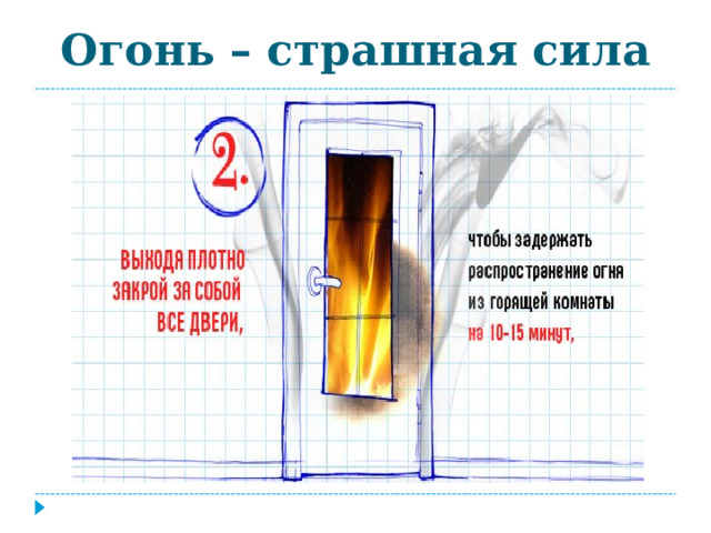 Огонь – страшная сила 