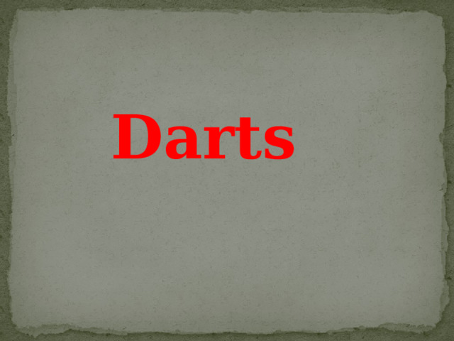 Darts 
