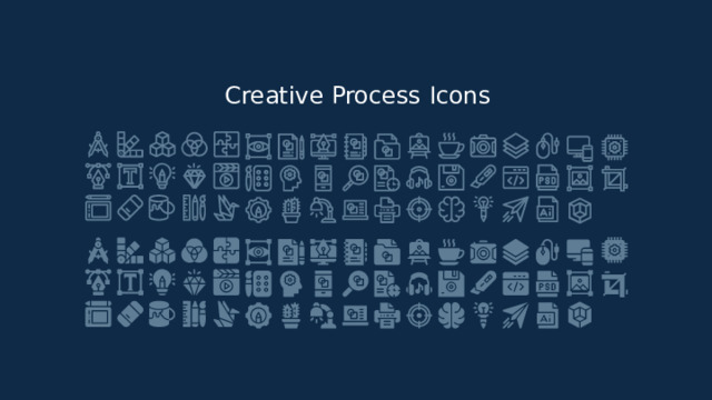 Creative Process Icons 