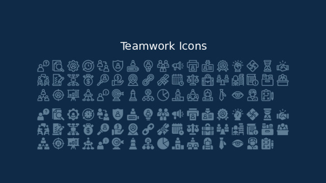 Teamwork Icons 