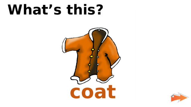 What’s this? coat 