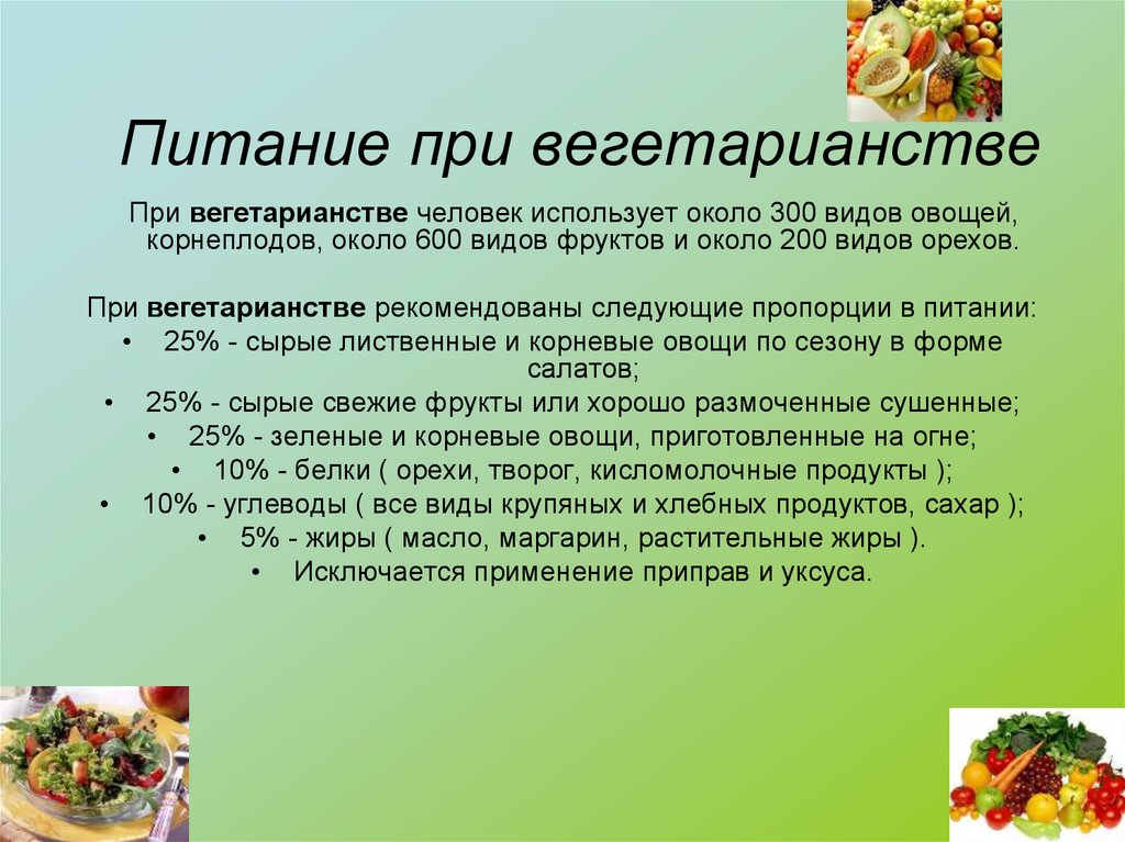 Вегетарианство за и против проект 10 класс