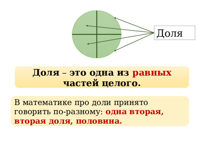 Сравнение долей презентация. Доли 3 класс презентация. Показать доли в презентации.