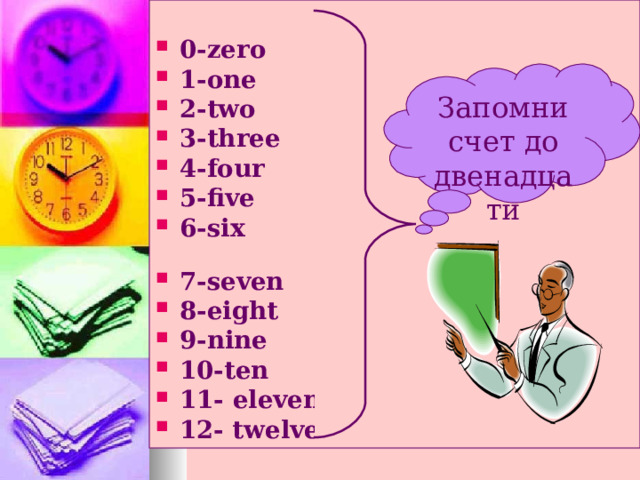 Презентация Числительные - Английский язык - Презентации - 4 класс