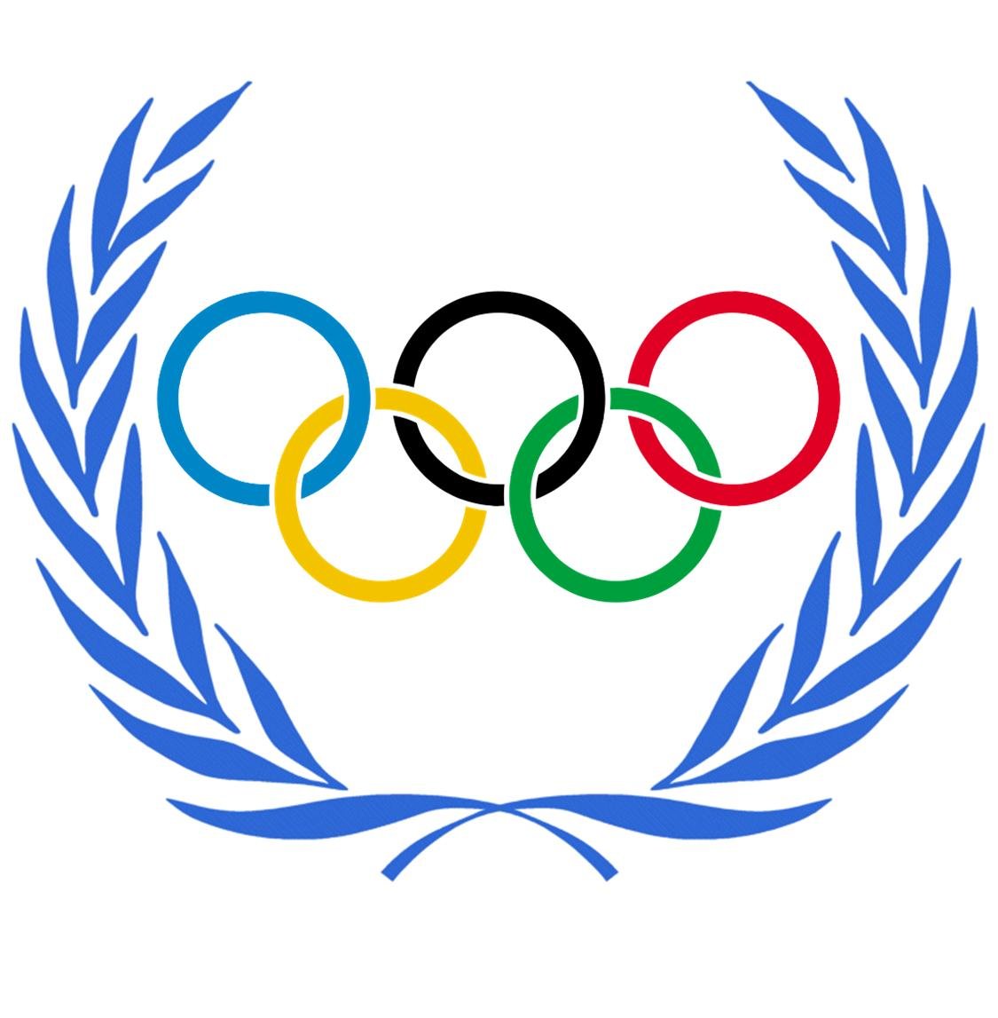 Олимпийские кольца рисунок