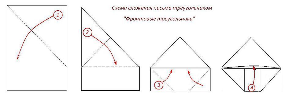 Poemas del río Wang: Triangular letters Сделать конверт, Треугольник, Поделки