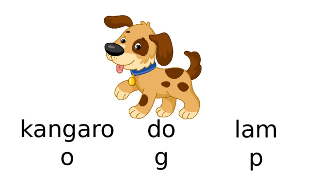 dog kangaroo lamp 