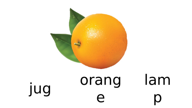 lamp jug orange 
