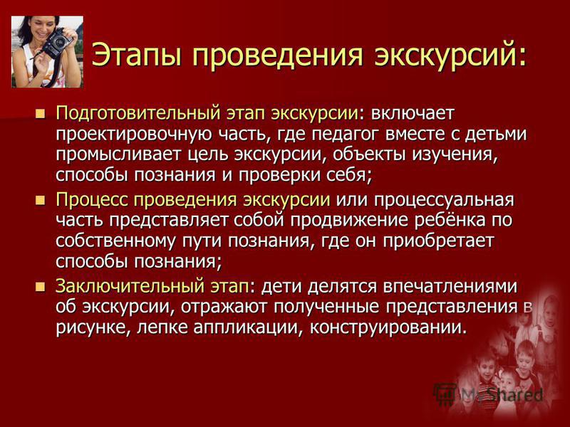 План проведения экскурсии в музей