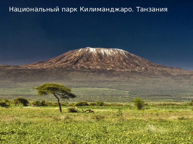 Национальный парк Килиманджаро. Танзания 
