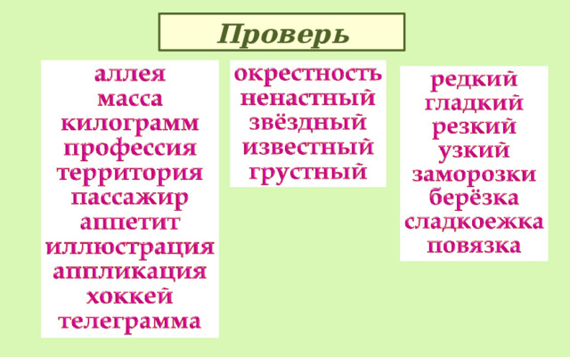 Урок 4 Вспоминаем изученные орфограммы 4 класс презентация