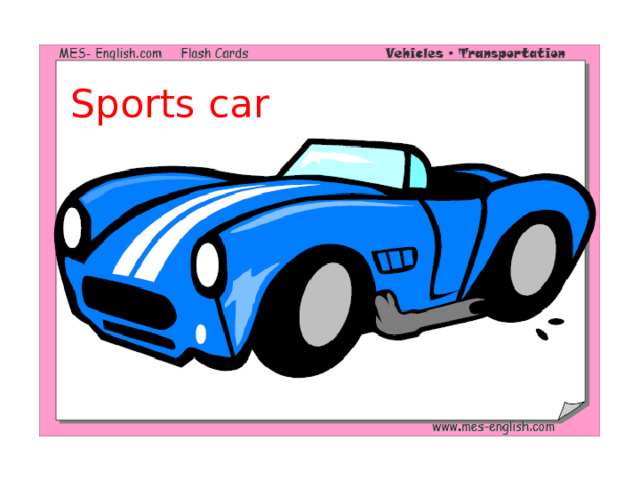 Sports car 