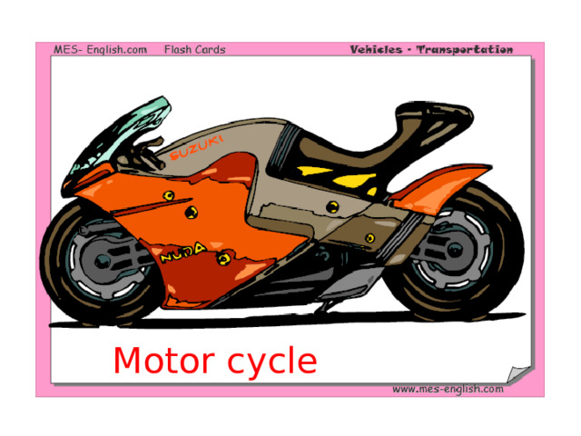 Motor cycle 