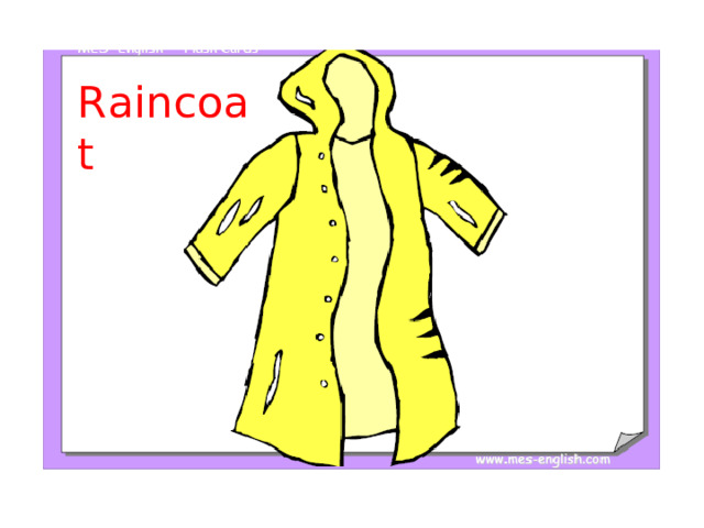Raincoat 
