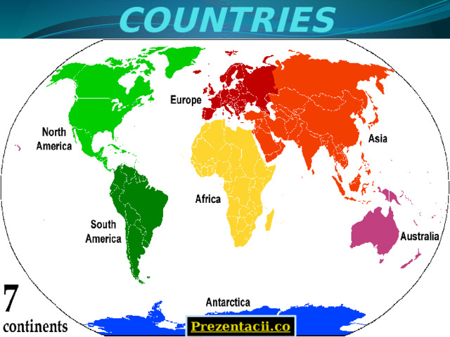 ENGLISH-SPEAKING COUNTRIES 