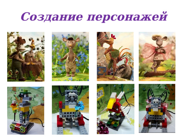 Создание персонажей 