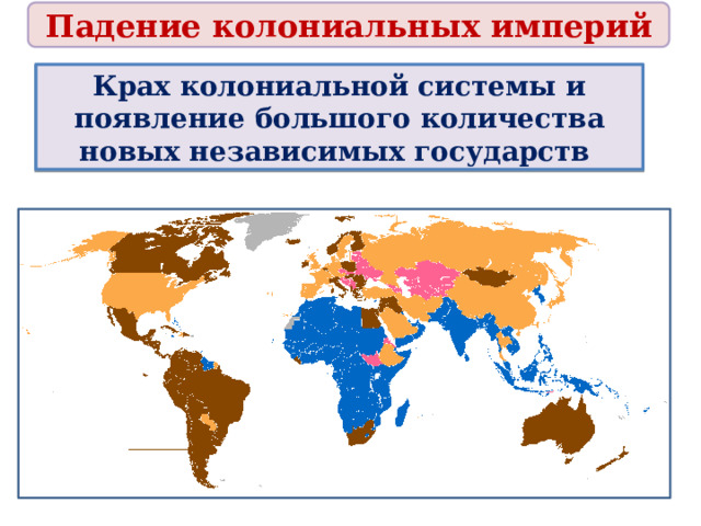 Колониальные империи таблица