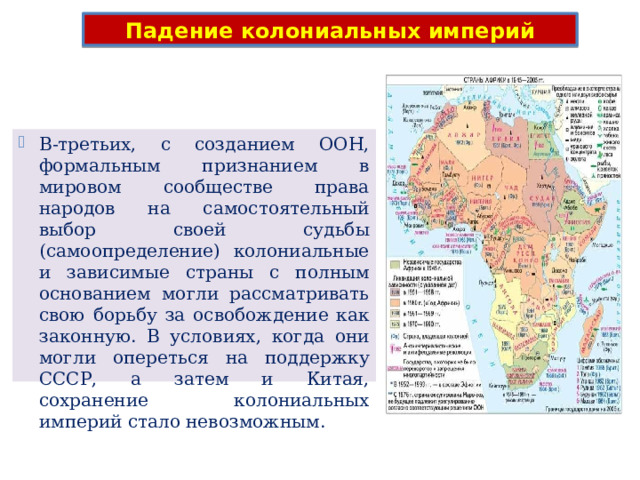 Крах колониальной системы и локальные конфликты. Крушение колониализма и апартеида. Колониально зависимые страны. Крушение колониальной системы Китай.