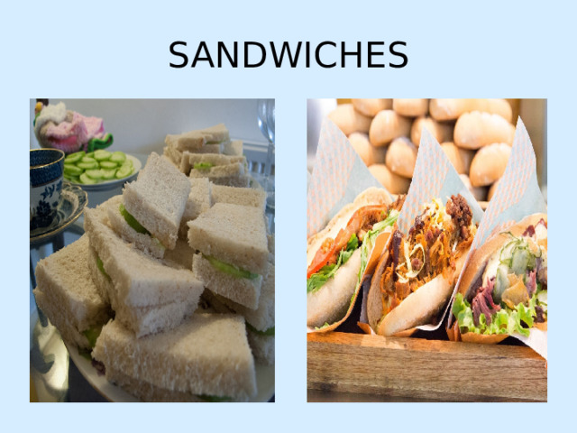 SANDWICHES 