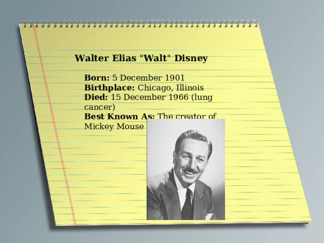  Walter Elias 