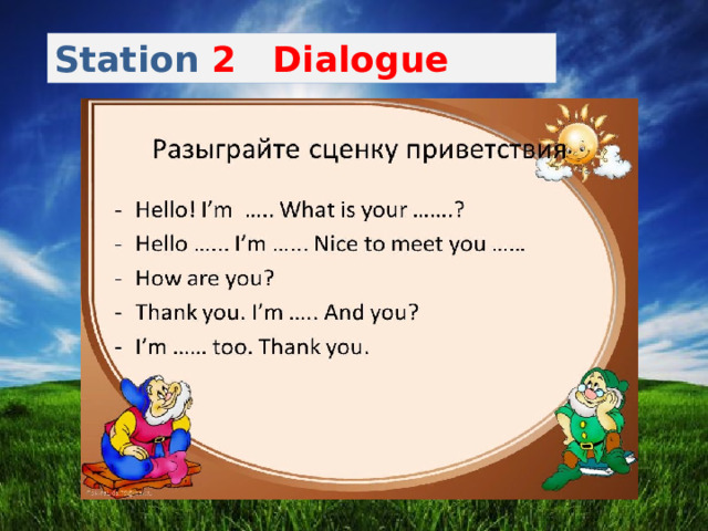 Station 2 Dialogue 