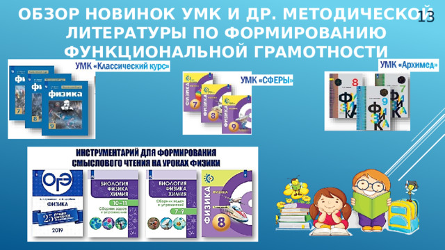  Обзор новинок УМК и др. методической литературы по формированию функциональной грамотности 