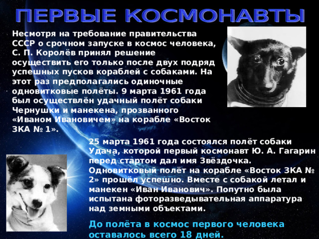 Выполнение проекта. Выбор тематики и технологий "Мечты человека о полете в космо