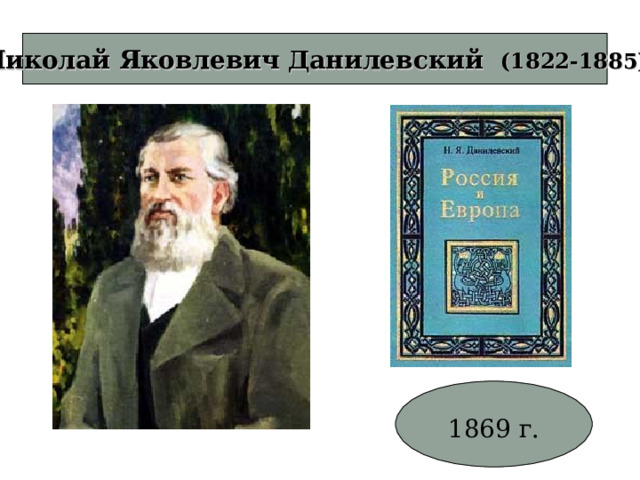 Николай Яковлевич  Данилевский (1822-1885) 1869 г. 