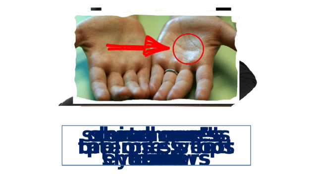 clench one’s fists tap one’s foot cross one’s arms raise one’s eyebrows clench one’s teeth scratch one’s head shrug one’s shoulders palms sweat bite one’s lips 