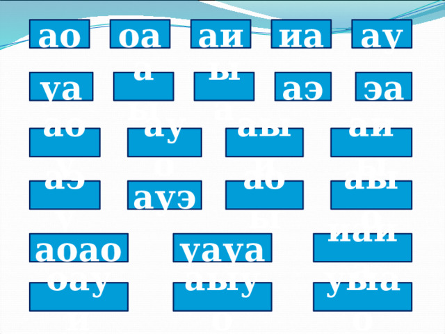 ао оа аи иа ау уа аы ыа аэ эа аиы аыи ауо аоу аэу ауэ аоы аыо аоао уауа иаиа оауи аыуо уыао 