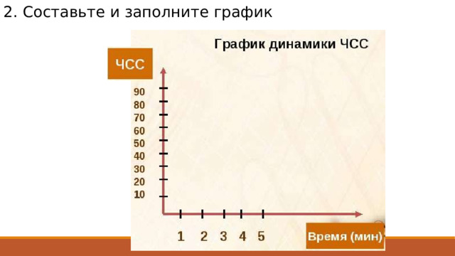 Графическое изображение динамики пульса