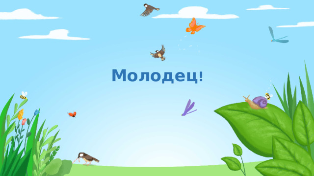 Молодец ! 