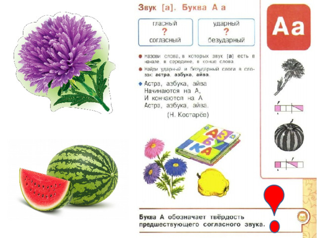 Буква аа 1 класс презентация