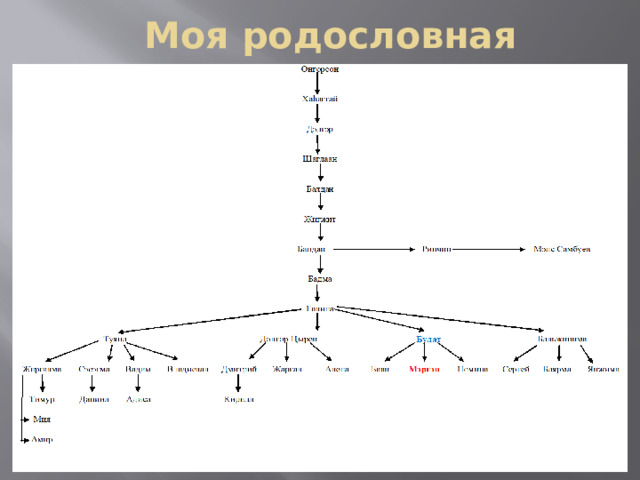 Моя родословная 