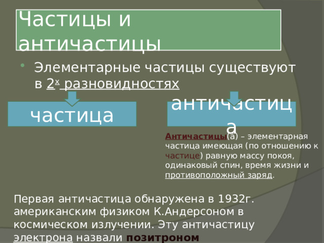 Элементарные античастицы. Элементарные частицы и античастицы. Элементарные частицы античастицы презентация. Какие бывают античастицы. Элементарный мир.