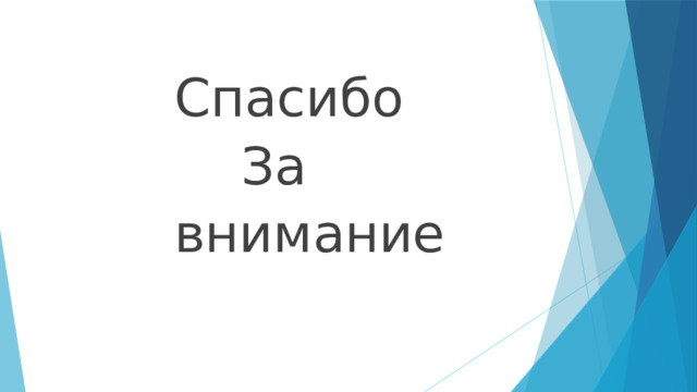  Спасибо  За  внимание 