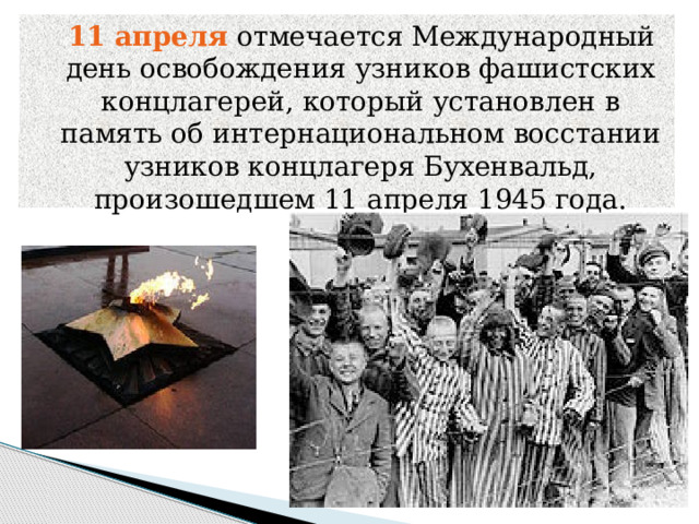 Международный день освобождения узников фашистских лагерей