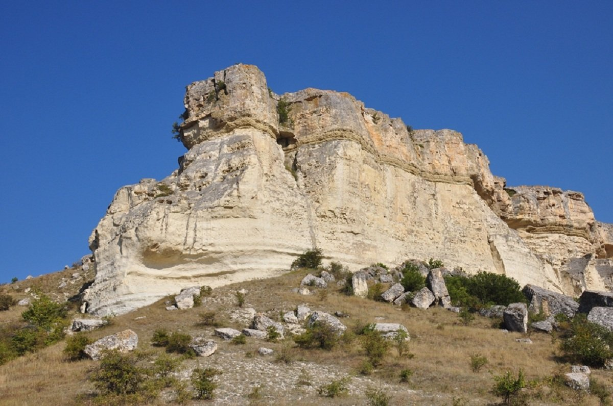 Белая скала в Крыму Презентация