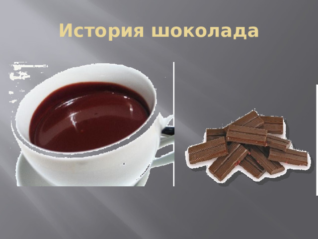 История шоколада 