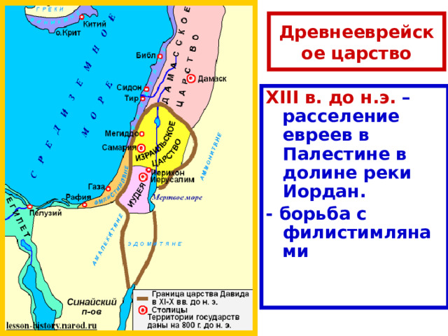 Кроссворд на тему древнееврейское царство